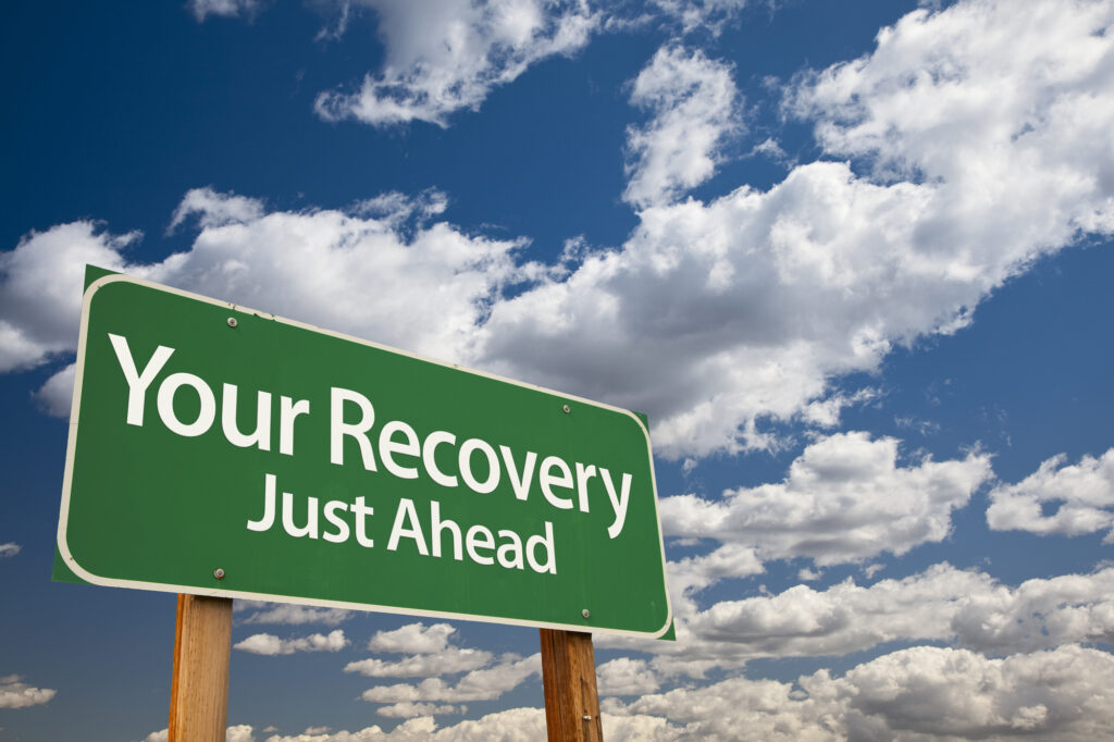 Addiction recovery with rTMS